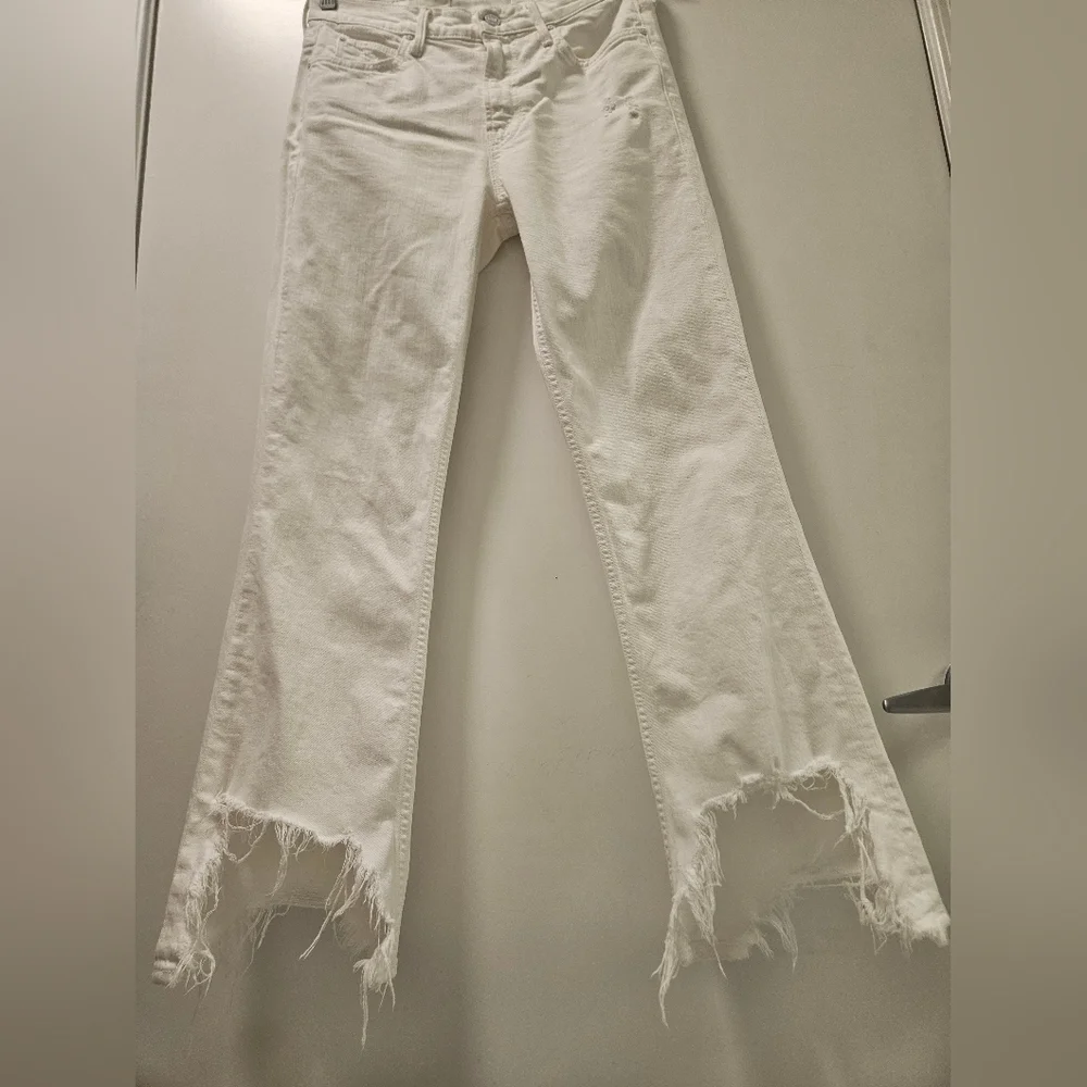 Mother Superior The Dutchie Ankle Jaw Distressed Jeans Size 26 - Picture 8 of 16